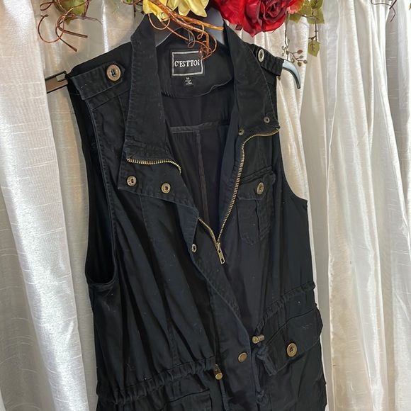 C’ESTTOI Military Style Vest - Picture 2 of 3